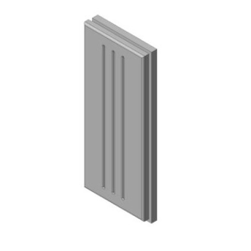 Žárobetonová deska zadní KV IMPRESSION R 3g L 63.51.38.14 